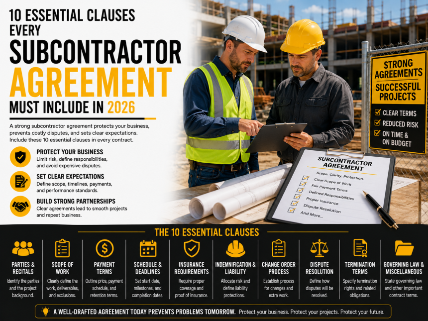 subcontractor agreement