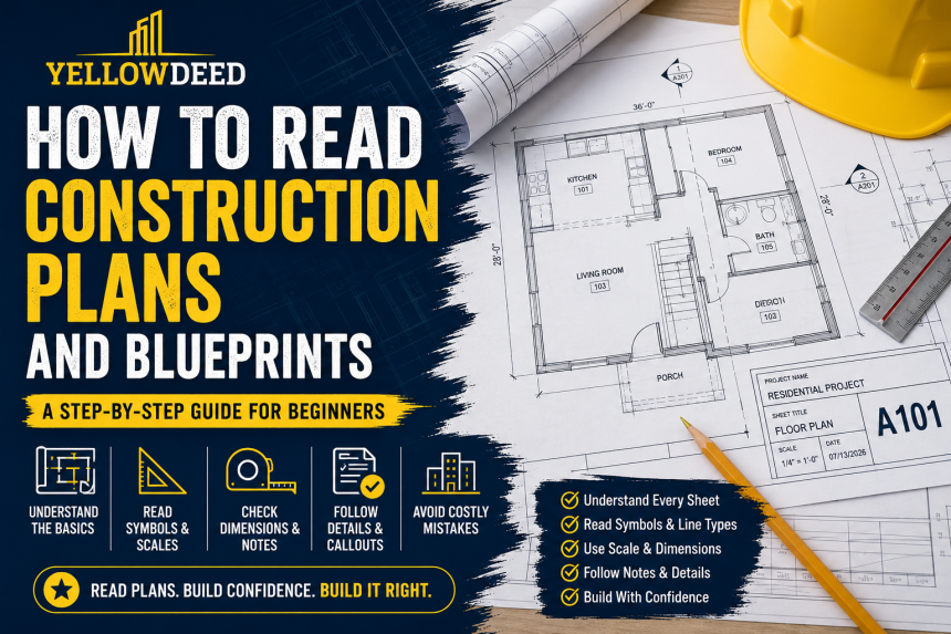 how to read construction plans